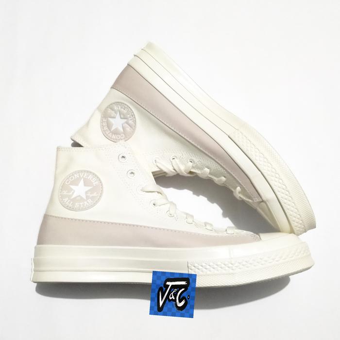 Converse Chuck 70 70s Hiking Stitch Stitched Outdoor Recycled Hi Egret