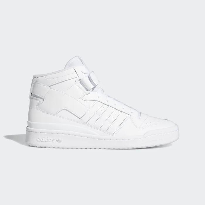 Sepatu Adidas Forum Mid White Men's Original