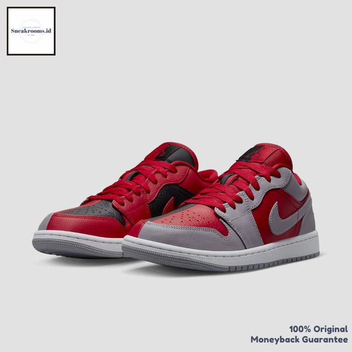 Sneakers / Air Jordan 1 Low SE (W) Split Gym Red / Original Resmi