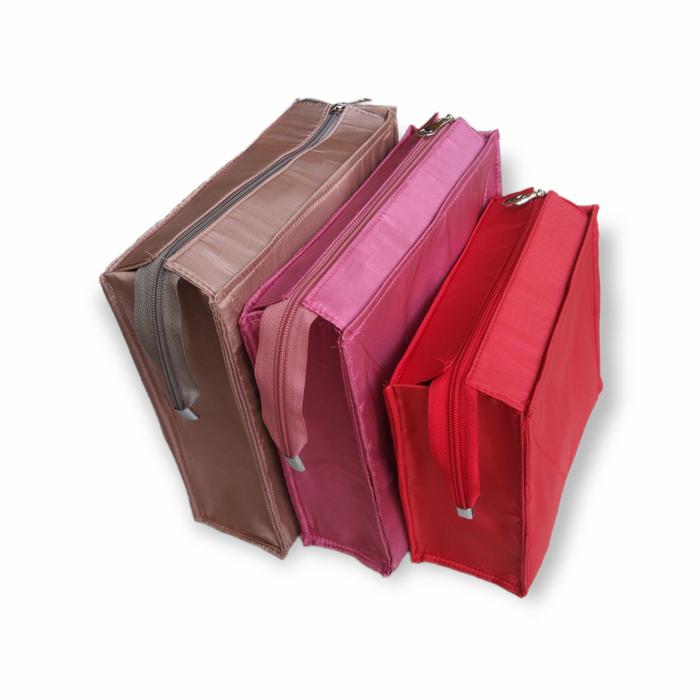 inner tas rajut kotak / Dalaman tas rajut instant