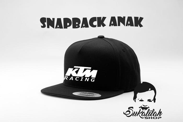 Topi snapback Anak sport automotif ktm racing 1