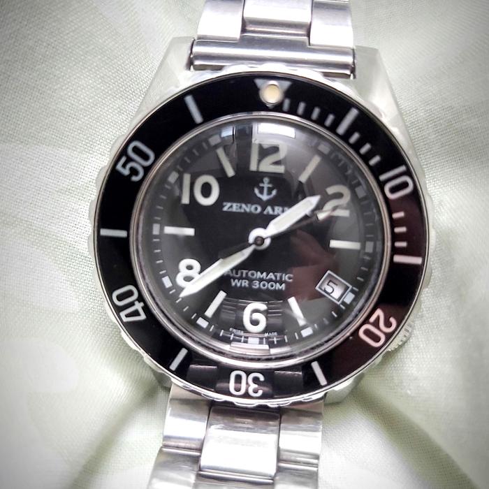 Jam Zeno Army automatic swiss made original