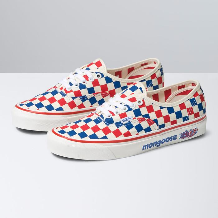 VANS x MONGOOSE (Our Legends) AUTHENTIC 44 DX - RED/BLUE