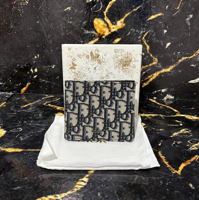 Dior Wallet Oblique Jacquard Authentic Original Wallet 100%