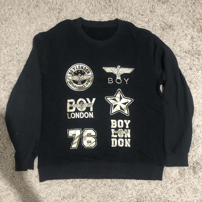Sweater sweatshirt crewneck boy london x mastermind premium bekas