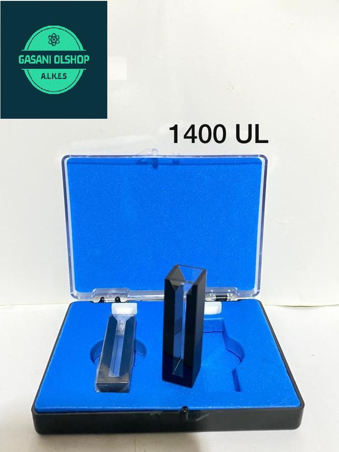 Cuvette Quartz Micro 1400 ul Black / Kuvet Micro Kuarsa 1400 ul Black