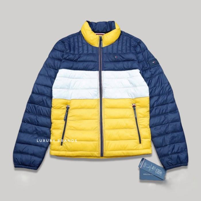 Jaket Bulu Angsa TOMMY HILFIGER Original Colourblock