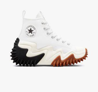 Sepatu Converse Run Star Motion Hi White/Black/GumHoney CON171546C