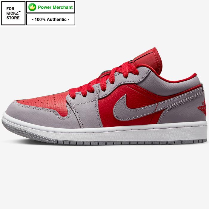 NIKE AIR JORDAN 1 LOW SE SPLIT GYM RED