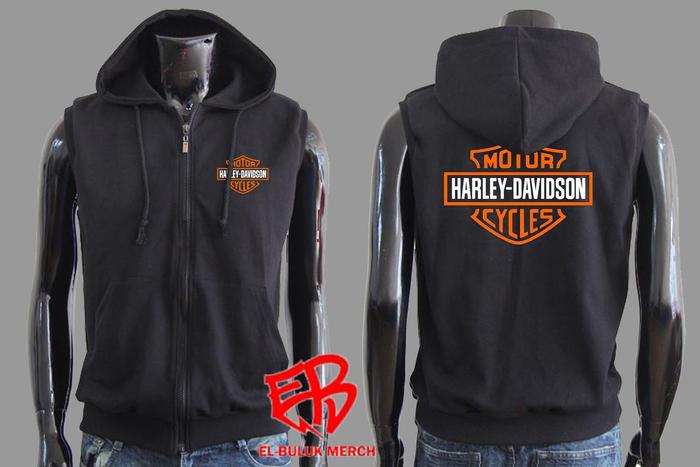 Jaket Vest Zipper Motor Harley Davidson