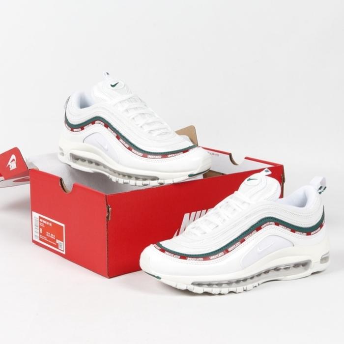 Sepatu am 97 undefeated white original material