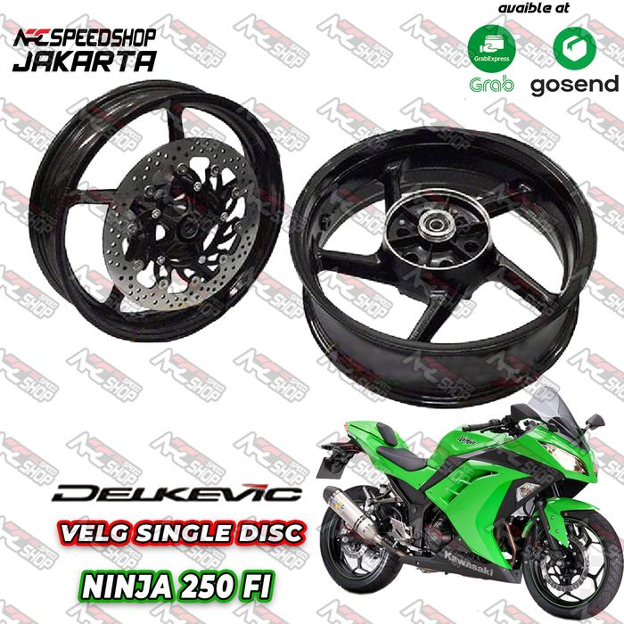 Velg delkevic Singledisc Ninja 250 fi / Z250 / Ninja 250R