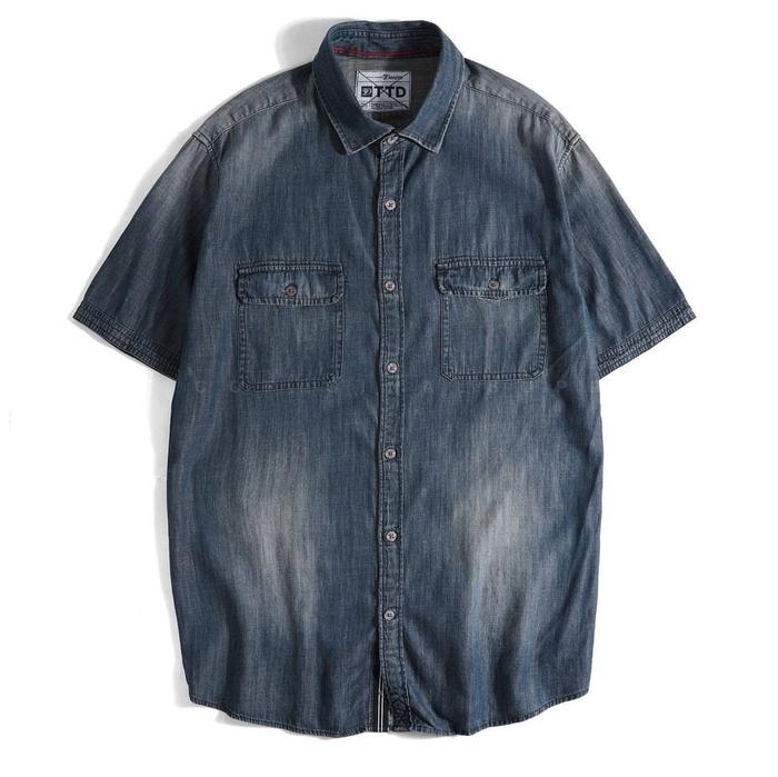 Kemeja Tom Tailor Shirt Denim Dark Navy