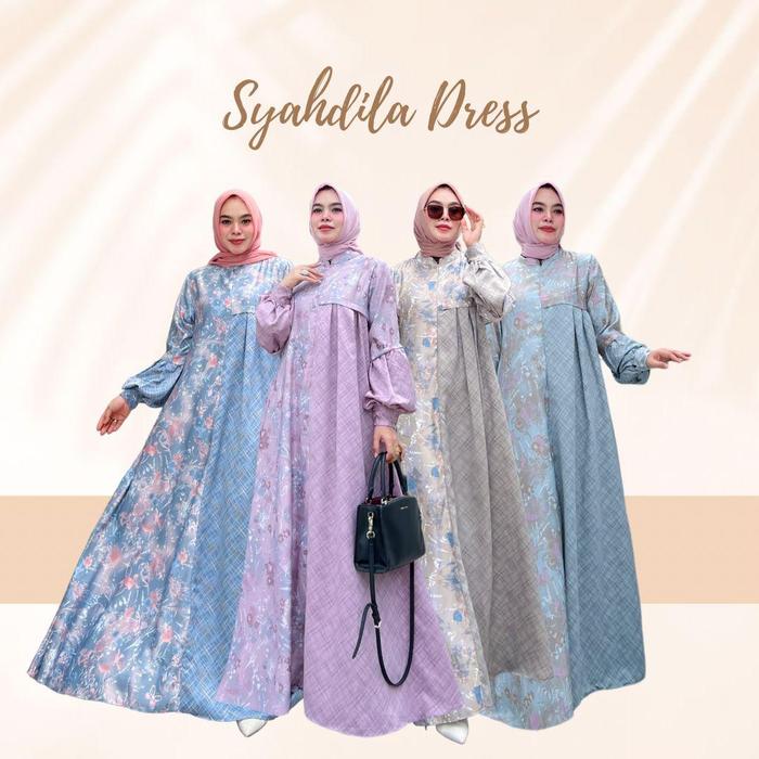 New Gamis Syahlila Dress by HMF Luxury