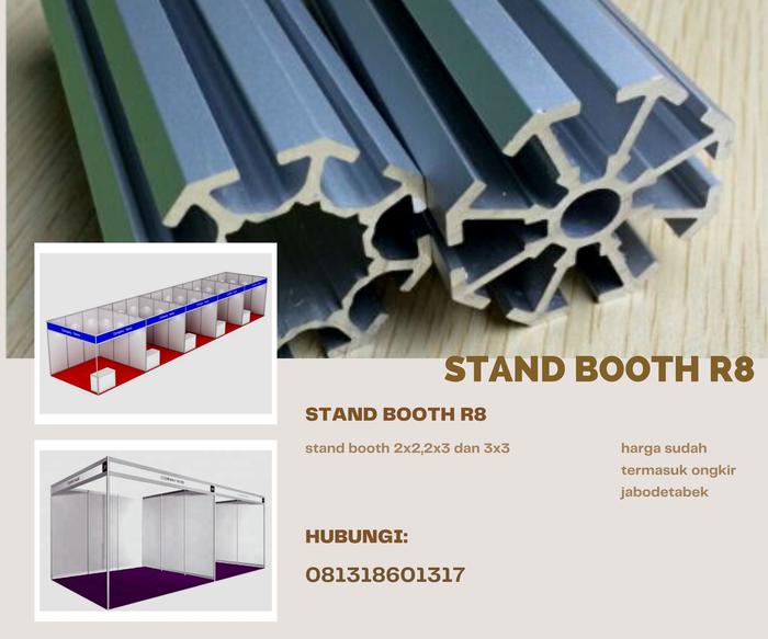 Jual partisi R8 partisi stand booth r8 081318601317