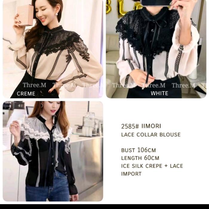 Imori Lace Blouse Import zee11