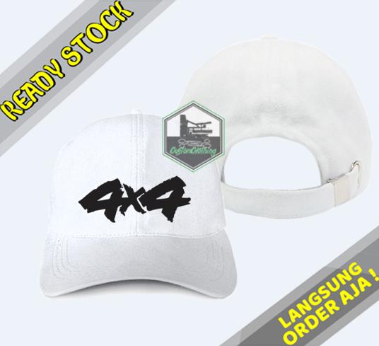 Topi Baseball Caps Otomotif 4x4 AWD Unisex
