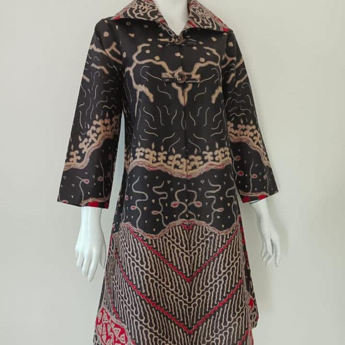 tunik batik wanita premium lapis puring