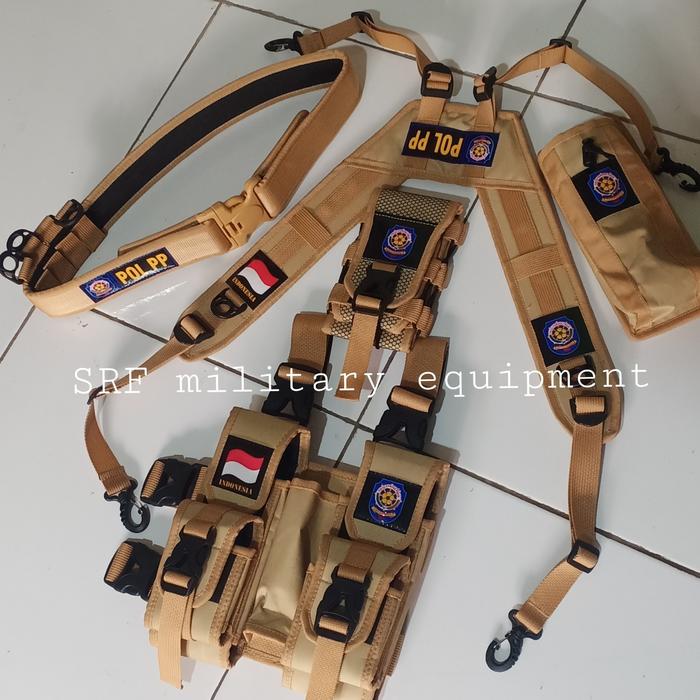 kopel set lengkap pol pp/satpol pp
