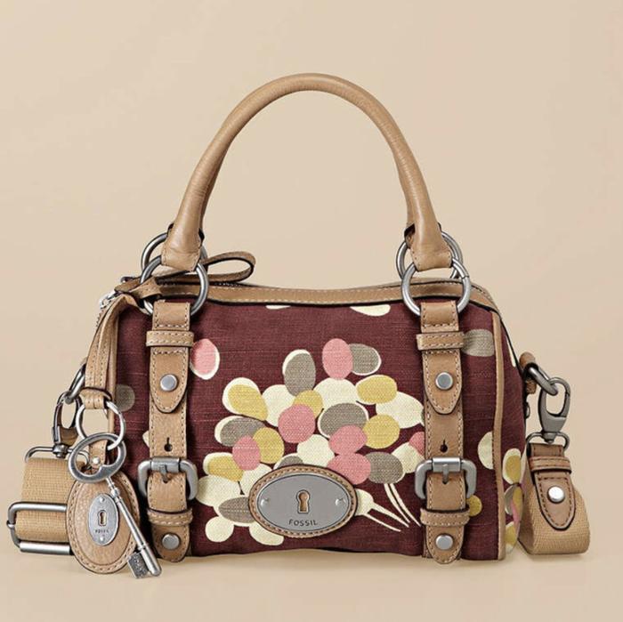 Fossil Maddox Satchel small Balloon
