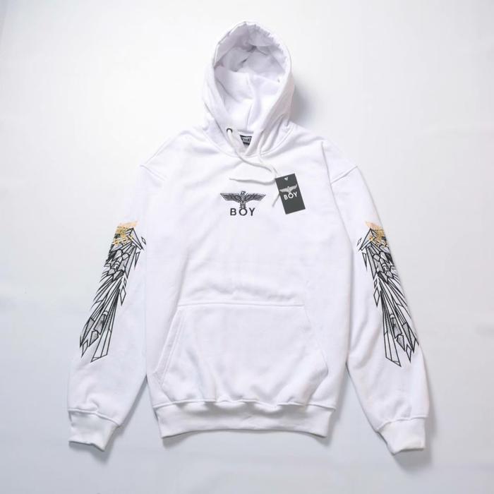 SWEATER HOODIE BOY LONDON PREMIUM AUTHENTIC FULL BORDIR FULL TAG LABEL
