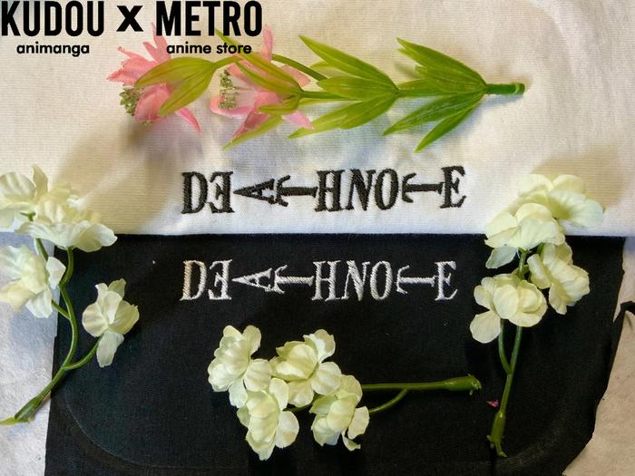 Hoodie Death Note Logo Embroidery Anime Manga