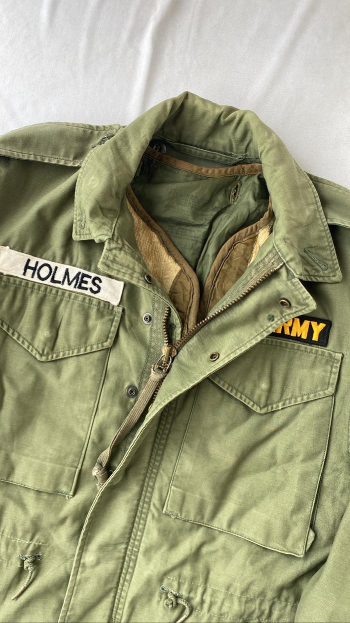 M51 Jacket Size Small Short Us Army Black Gold