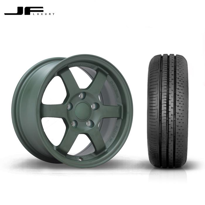 Combo Ban Continental + Velg Mobil JF Luxury Type TE37 RING 15