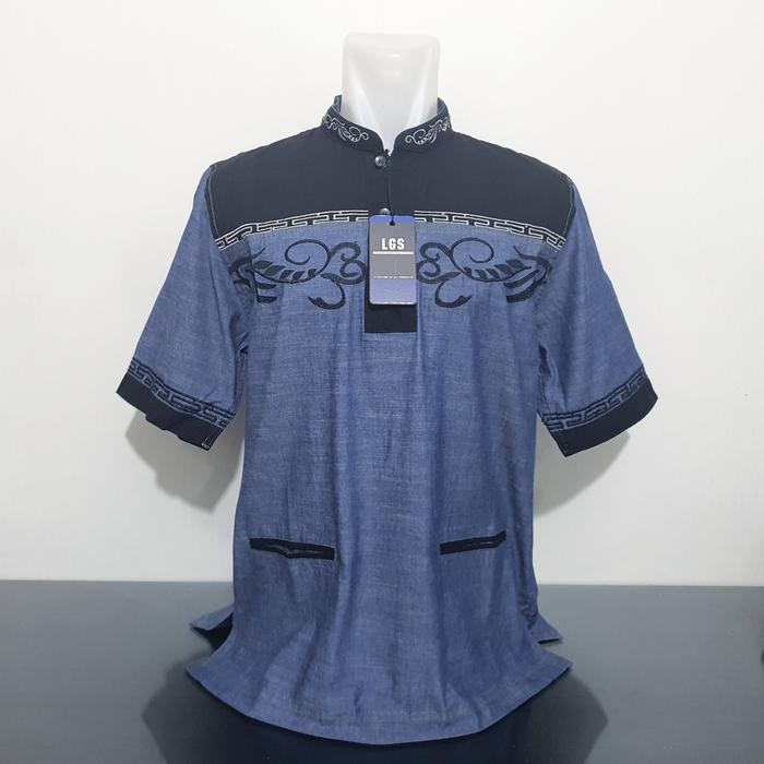 Baju Kemeja Koko LGS - Size XL sd XXL - Lebar Dada 57 cm - Ori - Baru