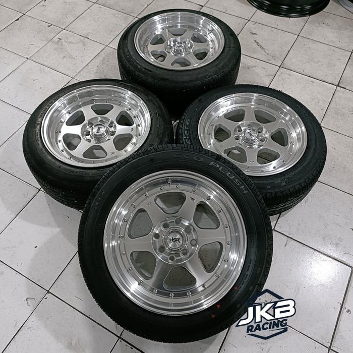 Velg Mobil Seken Ring 15 RUMOI HSR R15X7-8 Lubang 4 BAN 185 60 R15