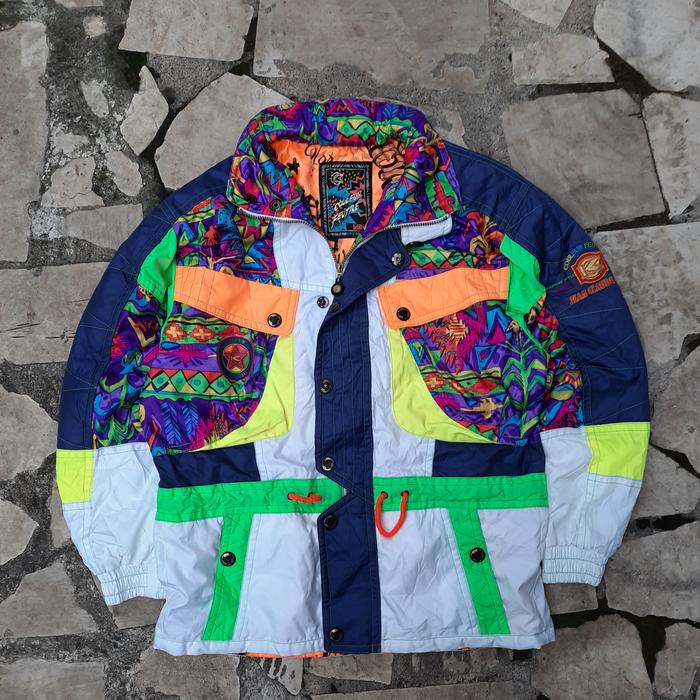 VINTAGE RACING KILLY CEULEUR FEUTRE VINTAGE JACKET