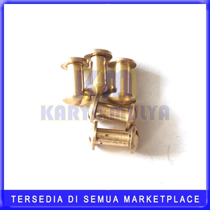 Paku Mur Paku Baut Gold Paku Baut Ukuran 1 Cm Mur Paku Baut 10mm - KM