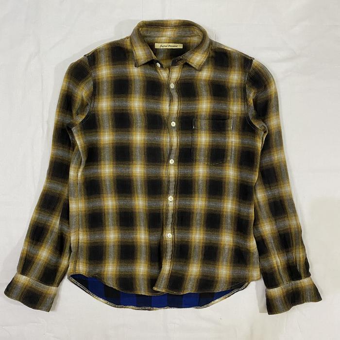 Journal Standard Plaid Flannel Shirt Made in Japan n Uniqlo Bluesville