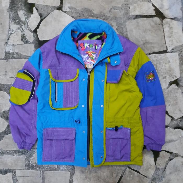 VINTAGE RACING DESCENTE SPIRITS SKIWEAR JACKET