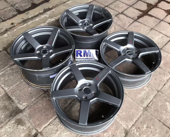 VELG MOBIL SECOND PRO RACING RING 17 PCD 4x100 UNTUK JAZ, MASDA2