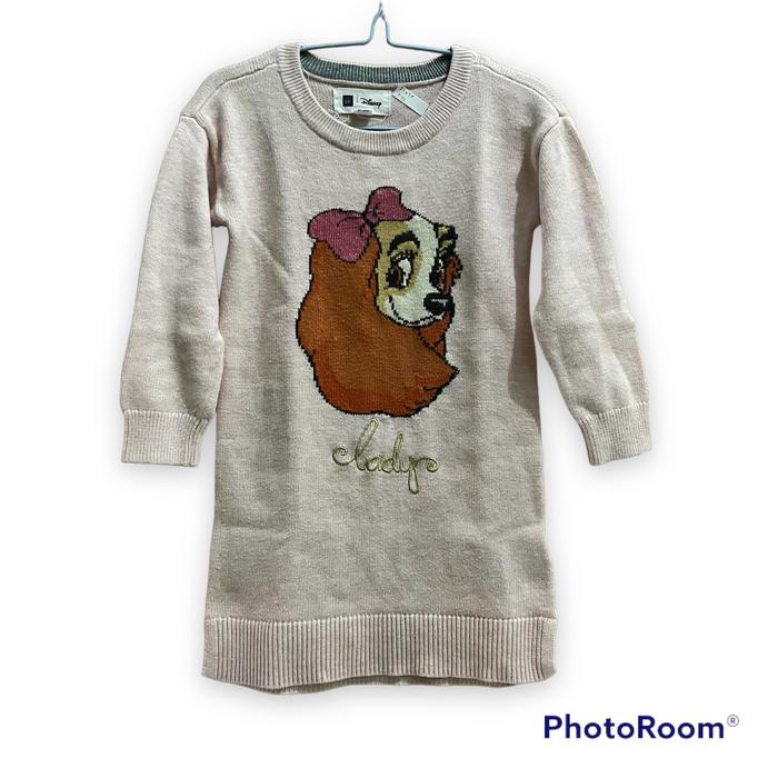 GAP x DISNEY KNITWEAR DRESS KIDS / RAJUT ANAK / CREWNECK 3-4 Th PL
