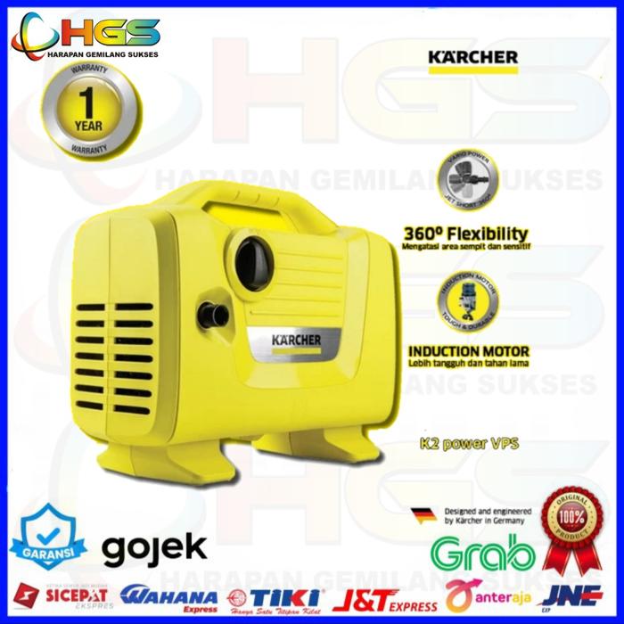 Jet Cleaner Karcher K2 1100 Wat High Pressure Washer Vacuum Cleaner