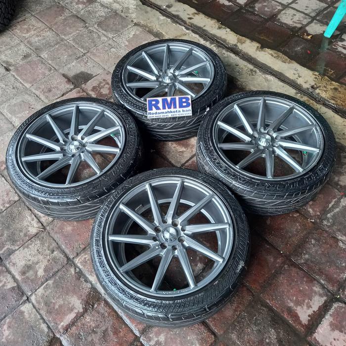 VELG MOBIL SECOND VOSSEN RING 17 PCD 4x100/ 114 UNTUK JAZ BRIO AVANZA