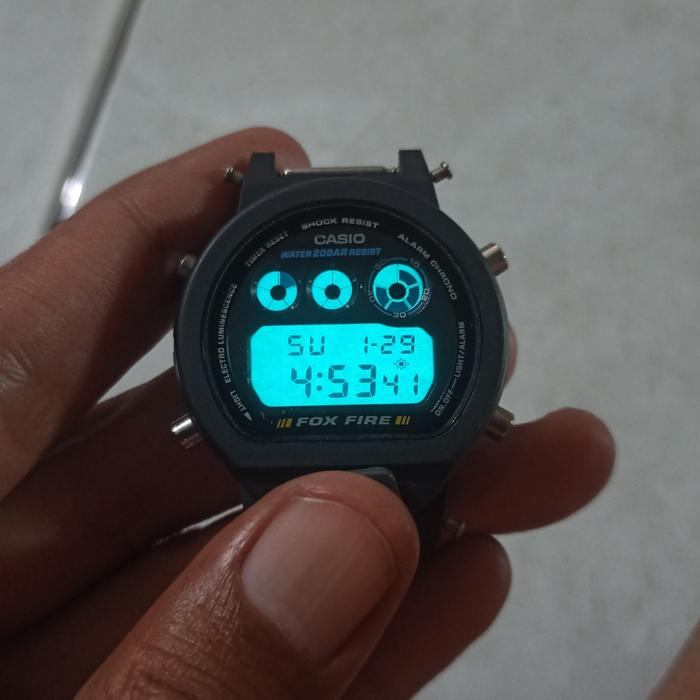 modul g-shock dw6900 dw 6900 fox fire