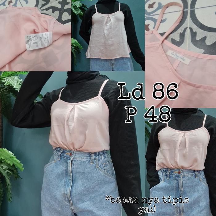 FUKU vest thrift / tanktop / rompi thrift / vest rajut code E15