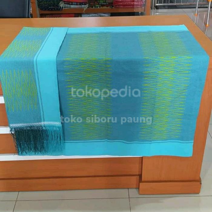 songket Tarutung sibolang rasta warna biru mint