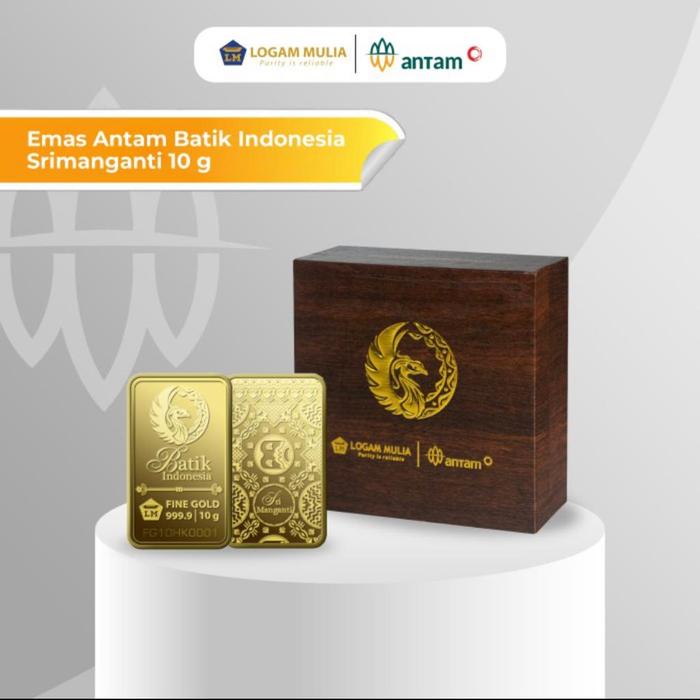 Logam Mulia Emas Antam Edisi Batik Seri 3 Limited Edition