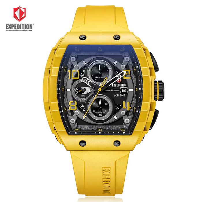 Expedition 6782 MCRYLBA Jam Tangan Chronograph Pria - Yellow