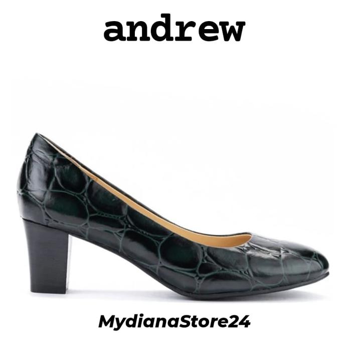 Andrew Women's | Sepatu Heels Wanita - Andrew Hyrin - Olive