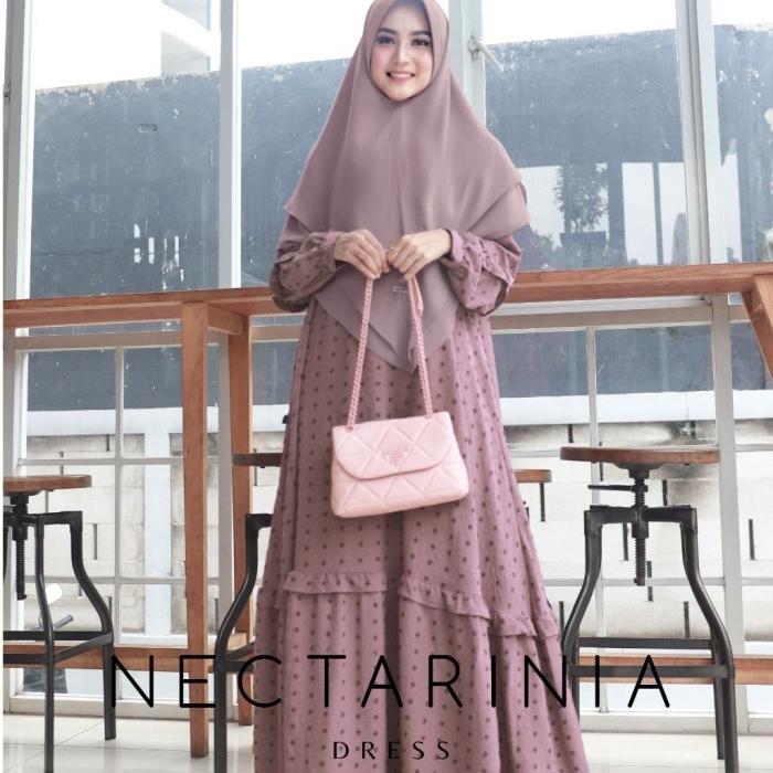 Gamis Syari Modern Gamis Daily Nectarinia Dress by WNJ