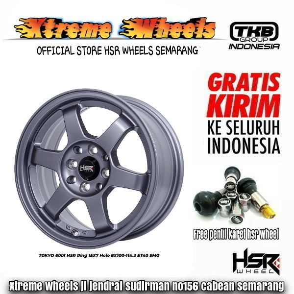 velg racing hsr wheel ring 15 pelek brio sigra yaris mobilio ring 15