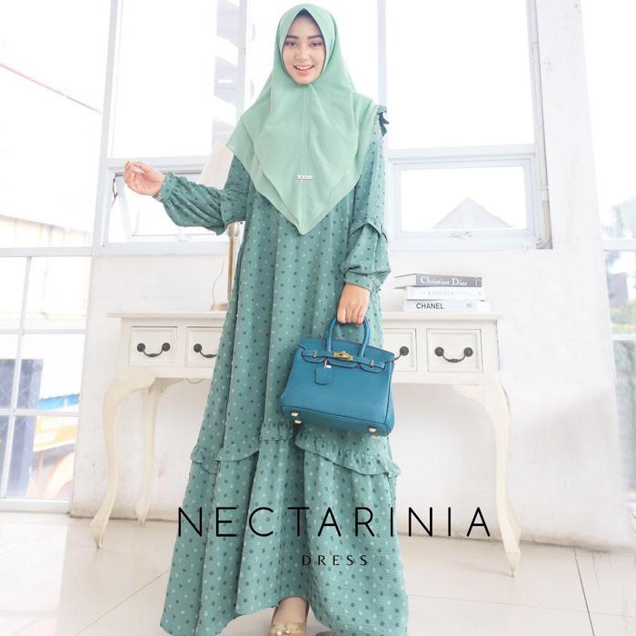 Nectarinia Dress | Gamis Elegant Sehari-hari by WNJ