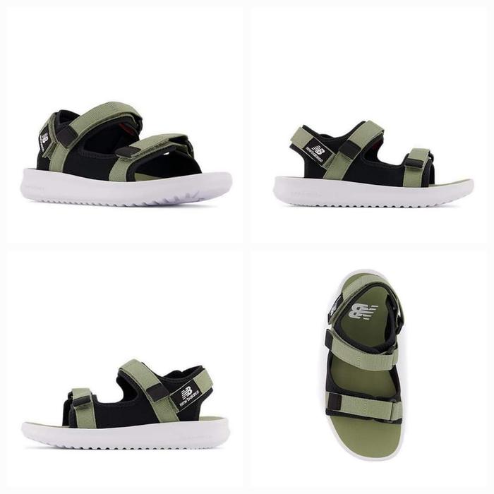 SALEEE 100% Original New Balance Kids SPORT GS Olive Leaf Sandals