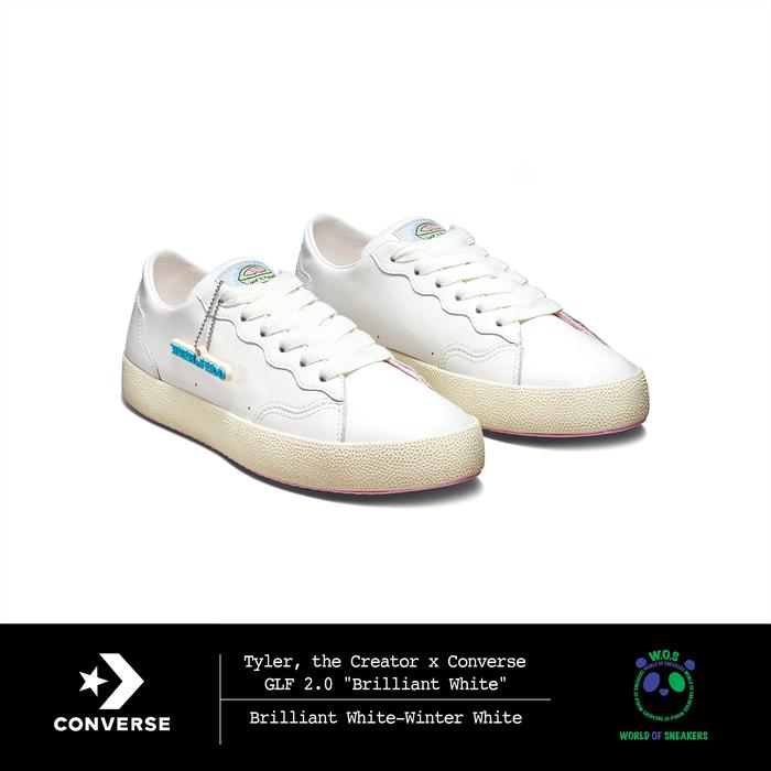 Tyler, the Creator x Converse GLF 2.0 “Brilliant White”