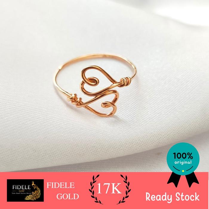 Cincin Emas 750 linea collection UBS size 14